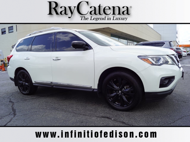 Pre Owned 17 Nissan Pathfinder Platinum 4x4 Platinum 4dr Suv In Edison 1113xa Ray Catena Auto Group
